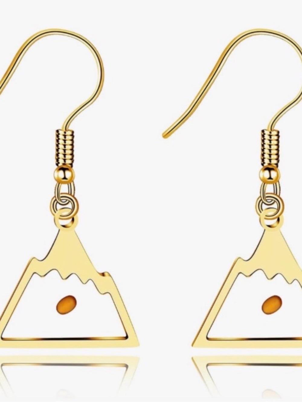 NEW Mustard Seed Mountain dangle Earrings